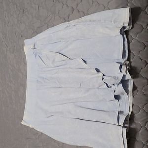 Blue dip dyed skirt from Torrid